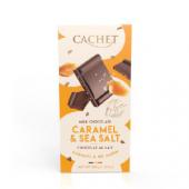 Cachet tej tábla sós karamell tábla 100g