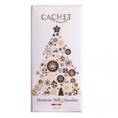 Cachet Xmas tejcsokoládé tábla fehér 31% 100g