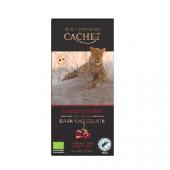 Cachet ét tábla cseresznye-mandula 55% org 90g 