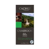 Cachet Kamerun 80% ét tábla 100g 