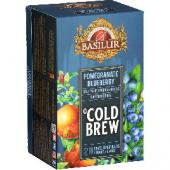 Basilur Cold Brew tea Gránátalma-Áfonya 20db